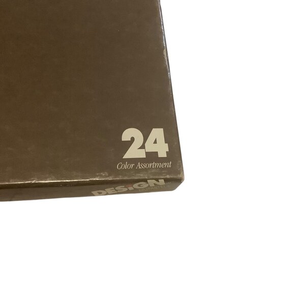 Vtg Design NuPastel 24 Color Assorted Firm Pastel Color Sticks MISSING 1 Color - Picture 3 of 7